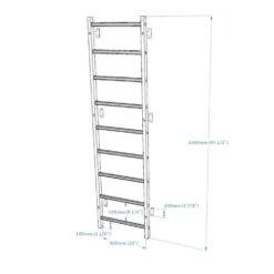 BenchK 700 Wall Bars 11 BenchK 700 Wall Bars -Fitness Equipment Sales Shop 5 BenchK 700W
