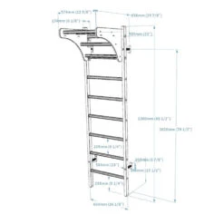 BenchK 211 Wallbars 14 BenchK 211 Wallbars -Fitness Equipment Sales Shop 7 BenchK 211B