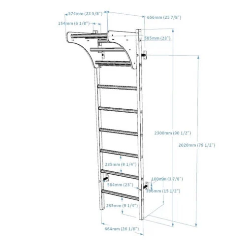 BenchK 211 Wallbars - Image 6