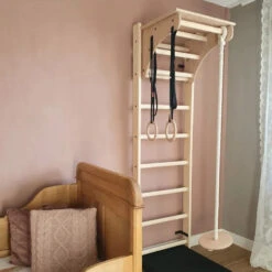 BenchK 112 + A204 Wall Bars 7 BenchK 112 + A204 Wall Bars -Fitness Equipment Sales Shop BenchK 112 A204 2
