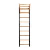 BenchK 711 Wall Bars With Wooden Pull Up Bar 2 BenchK 711 Wall Bars With Wooden Pull Up Bar -Fitness Equipment Sales Shop Black gymnastic wall bar for kid