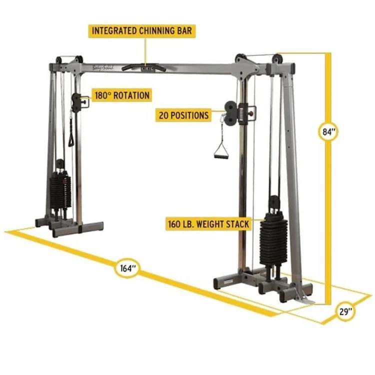 Body Solid Body-Solid Deluxe Cable Crossover GDCC250 6 Body Solid Body-Solid Deluxe Cable Crossover GDCC250 - Image 4