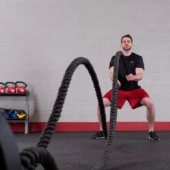 Body Solid Body-Solid Tools Fitness Training Rope 20 Body Solid Body-Solid Tools Fitness Training Rope -Fitness Equipment Sales Shop Body SolidToolsFitnessTrainingRopeExercise1