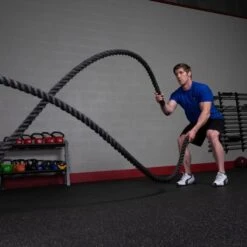 Body Solid Body-Solid Tools Fitness Training Rope 23 Body Solid Body-Solid Tools Fitness Training Rope -Fitness Equipment Sales Shop Body SolidToolsFitnessTrainingRopeExercise4