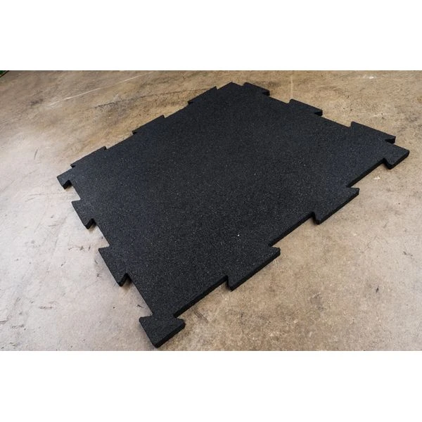 Body Solid Body-Solid Tools Interlocking Rubber Flooring (Black) 5 Body Solid Body-Solid Tools Interlocking Rubber Flooring (Black) - Image 3