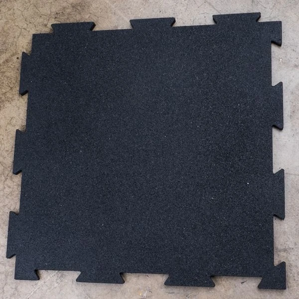 Body Solid Body-Solid Tools Interlocking Rubber Flooring (Black) 4 Body Solid Body-Solid Tools Interlocking Rubber Flooring (Black) - Image 2