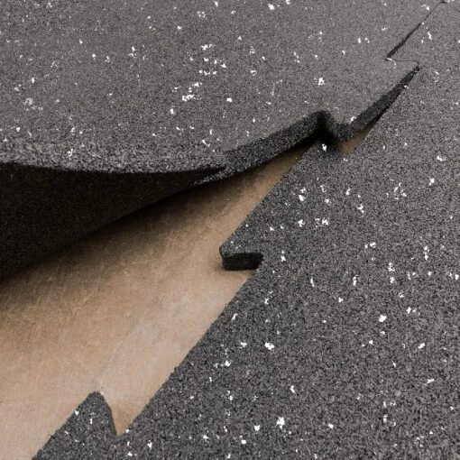 Body Solid Body-Solid Tools Interlocking Rubber Flooring (Speckled) - Image 3