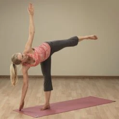 Body Solid Body-Solid Tools Yoga Mat Red 5mm -Fitness Equipment Sales Shop Body SolidToolsYogaMatRed5mmExercise10