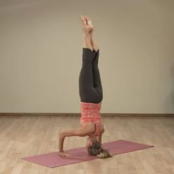 Body Solid Body-Solid Tools Yoga Mat Red 5mm -Fitness Equipment Sales Shop Body SolidToolsYogaMatRed5mmExercise11