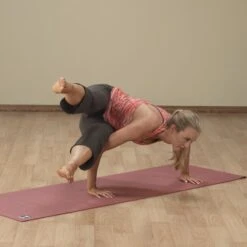 Body Solid Body-Solid Tools Yoga Mat Red 5mm -Fitness Equipment Sales Shop Body SolidToolsYogaMatRed5mmExercise13