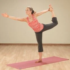 Body Solid Body-Solid Tools Yoga Mat Red 5mm -Fitness Equipment Sales Shop Body SolidToolsYogaMatRed5mmExercise14