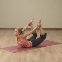 Body Solid Body-Solid Tools Yoga Mat Red 5mm -Fitness Equipment Sales Shop Body SolidToolsYogaMatRed5mmExercise2