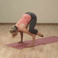 Body Solid Body-Solid Tools Yoga Mat Red 5mm -Fitness Equipment Sales Shop Body SolidToolsYogaMatRed5mmExercise4