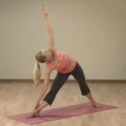 Body Solid Body-Solid Tools Yoga Mat Red 5mm -Fitness Equipment Sales Shop Body SolidToolsYogaMatRed5mmExercise7