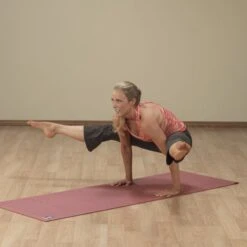 Body Solid Body-Solid Tools Yoga Mat Red 5mm -Fitness Equipment Sales Shop Body SolidToolsYogaMatRed5mmExercise8