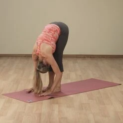 Body Solid Body-Solid Tools Yoga Mat Red 5mm -Fitness Equipment Sales Shop Body SolidToolsYogaMatRed5mmExercise9