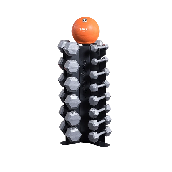Body Solid Vertical Dumbbell Rack, 10 Pairs 4 Body Solid Vertical Dumbbell Rack, 10 Pairs - Image 2