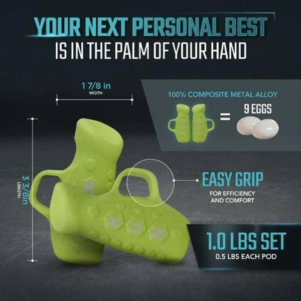 Egg Weights 1.0 Lb Set Youth Running Pods 5 Egg Weights 1.0 Lb Set Youth Running Pods - Image 3