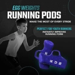 Egg Weights 1.0 Lb Set Youth Running Pods 14 Egg Weights 1.0 Lb Set Youth Running Pods -Fitness Equipment Sales Shop EggWeights1.0LbSetYouthRunningPodsPurple