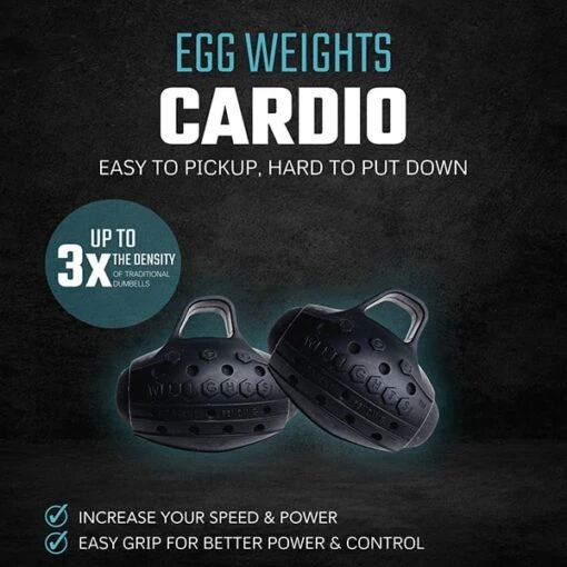 Egg Weights 2Lbs Cardio With Bag - Image 2