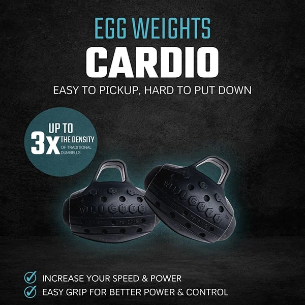 Egg Weights 2Lbs Cardio With Bag 4 Egg Weights 2Lbs Cardio With Bag - Image 2