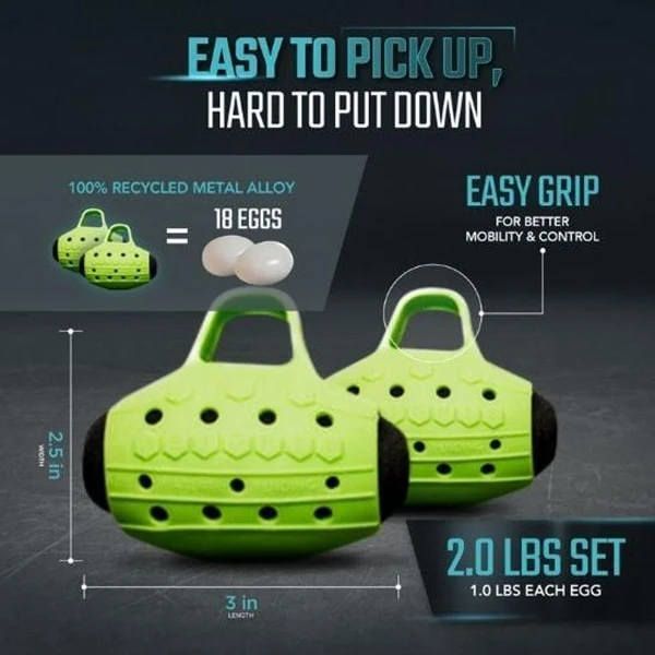 Egg Weights 2Lbs Cardio With Bag 5 Egg Weights 2Lbs Cardio With Bag - Image 3