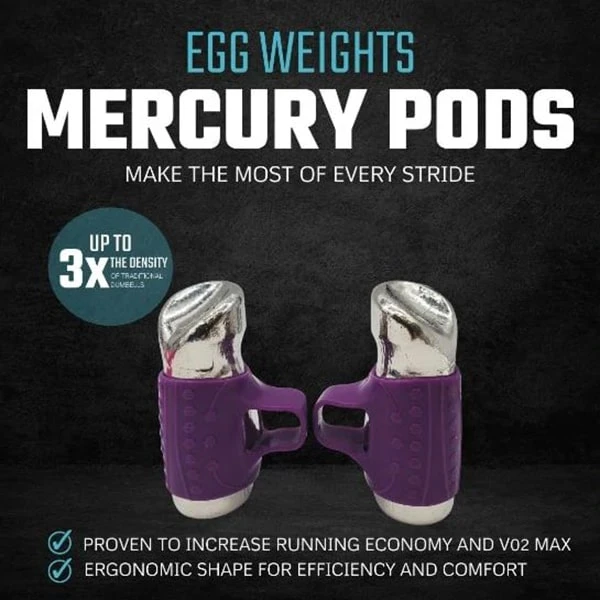 Egg Weights 3.5 Lb Set The Mercury Running Pods 4 Egg Weights 3.5 Lb Set The Mercury Running Pods - Image 2