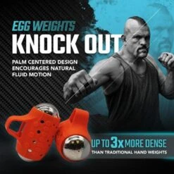 Egg Weights 4Lbs Knockout With Bag 12 Egg Weights 4Lbs Knockout With Bag -Fitness Equipment Sales Shop EggWeights4LbsKnockoutWithBagOrange