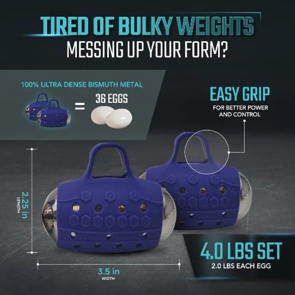 Egg Weights 4Lbs Knockout With Bag 7 Egg Weights 4Lbs Knockout With Bag - Image 5