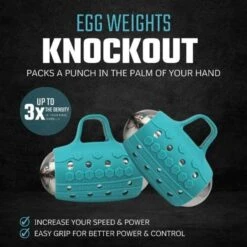 Egg Weights 4Lbs Knockout With Bag 15 Egg Weights 4Lbs Knockout With Bag -Fitness Equipment Sales Shop EggWeights4LbsKnockoutWithBagRobin sEggBlue