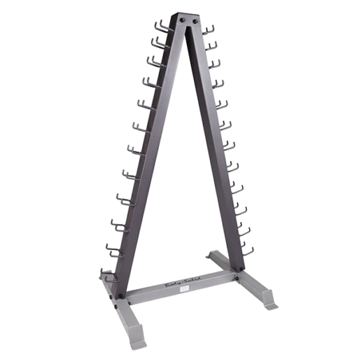 Body Solid 12 Pair Vinyl, Neoprene Rack