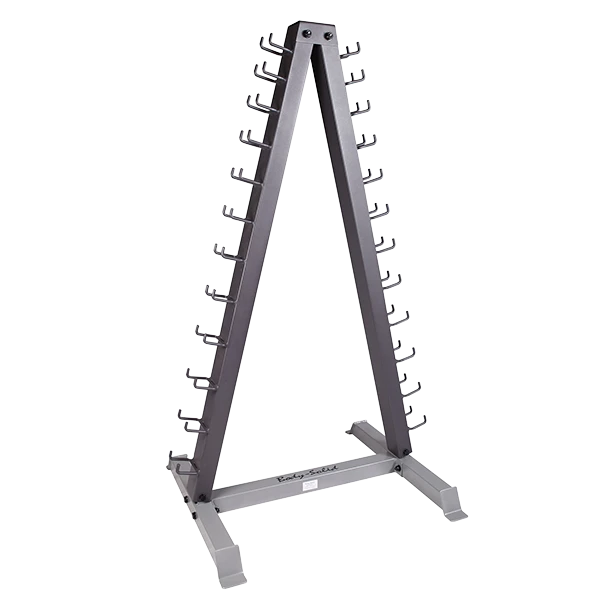 Body Solid 12 Pair Vinyl, Neoprene Rack 3 Body Solid 12 Pair Vinyl, Neoprene Rack