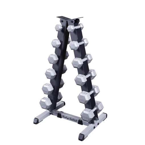 Body Solid 2 Tier Vertical Dumbbell Rack - Image 3