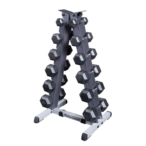 Body Solid 2 Tier Vertical Dumbbell Rack - Image 4