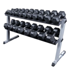 Body Solid Body-Solid Pro Dumbbell Rack GDR60 25 Body Solid Body-Solid Pro Dumbbell Rack GDR60 -Fitness Equipment Sales Shop GDR60 RFWS nobg 600px