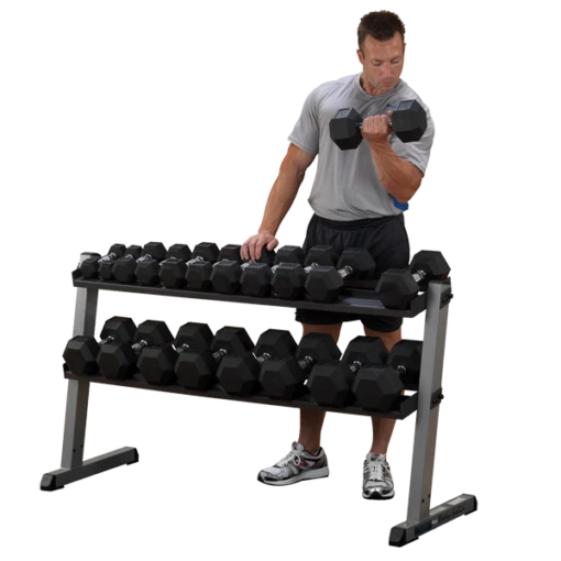 Body Solid Body-Solid Pro Dumbbell Rack GDR60 - Image 2