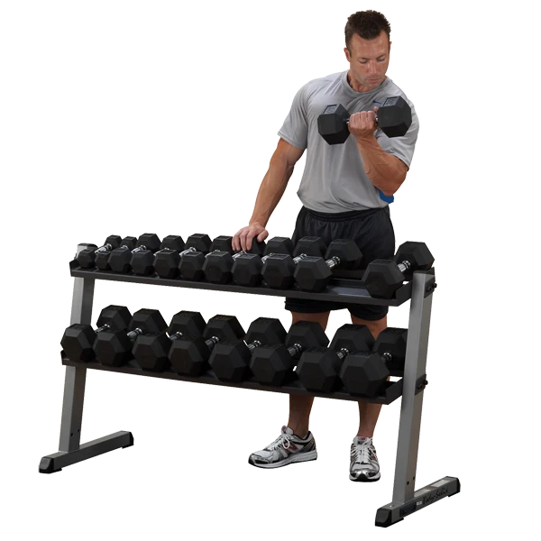 Body Solid Body-Solid Pro Dumbbell Rack GDR60 4 Body Solid Body-Solid Pro Dumbbell Rack GDR60 - Image 2