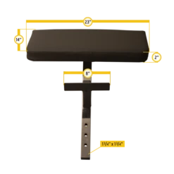 Body Solid Body-Solid Preacher Curl Station GPCA1 19 Body Solid Body-Solid Preacher Curl Station GPCA1 -Fitness Equipment Sales Shop GPCA1 TECHSPECS 600px