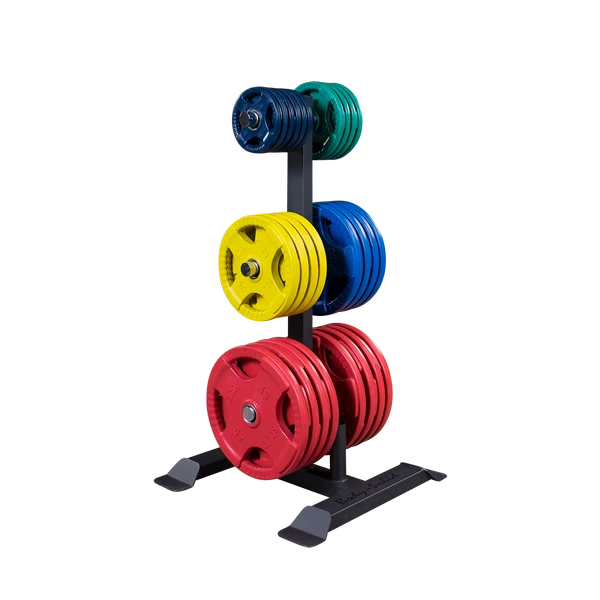 Body Solid Olympic Weight Tree And Bar Holder 3 Body Solid Olympic Weight Tree And Bar Holder
