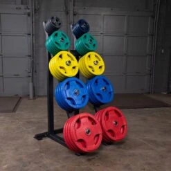 Body Solid Capacity Olympic Weight Tree 12 Body Solid Capacity Olympic Weight Tree -Fitness Equipment Sales Shop GWT76 DSF9193