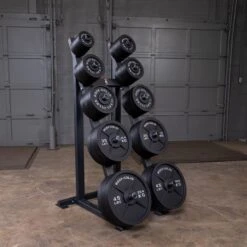 Body Solid Capacity Olympic Weight Tree 11 Body Solid Capacity Olympic Weight Tree -Fitness Equipment Sales Shop GWT76 DSF9200