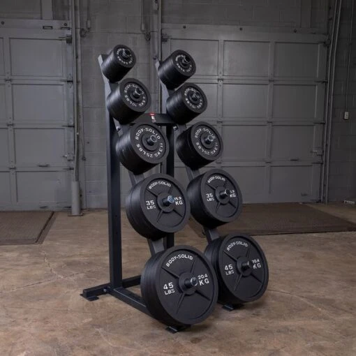 Body Solid Capacity Olympic Weight Tree - Image 4
