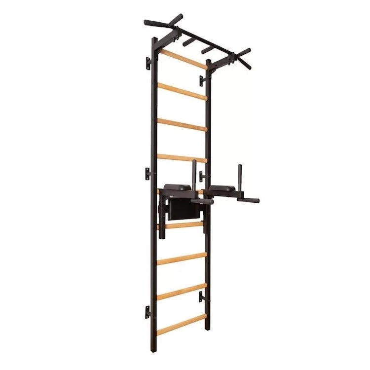 BenchK 722 Black Stall Bar For Home With Pull-up Bar And Dip Station 3 BenchK 722 Black Stall Bar For Home With Pull-up Bar And Dip Station