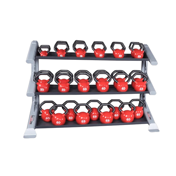 Body Solid Pro Club Line SDKR 3 Tier Kettlebell Rack 5 Body Solid Pro Club Line SDKR 3 Tier Kettlebell Rack - Image 3