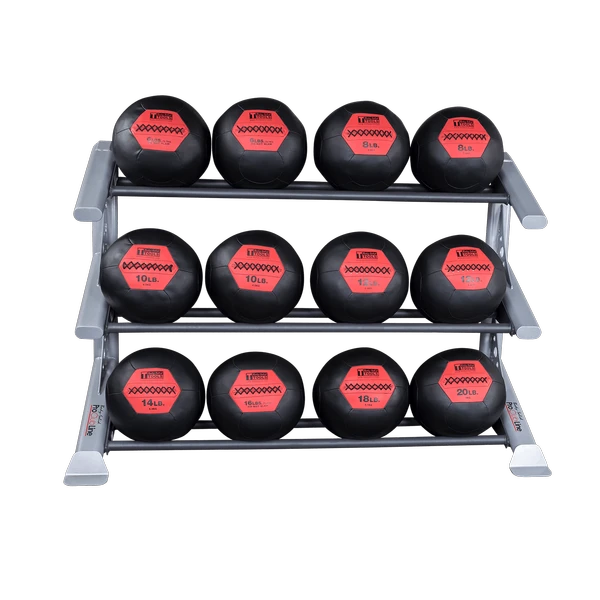 Body Solid Pro Club Line SDKR 3 Tier Med Ball Rack 4 Body Solid Pro Club Line SDKR 3 Tier Med Ball Rack - Image 2