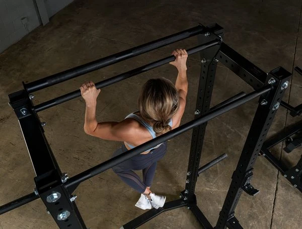 Body Solid Pro Club Line Half Cage SPR500 Dual Chin Bar 5 Body Solid Pro Club Line Half Cage SPR500 Dual Chin Bar - Image 3