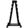 York Barbell 2 Sided A-Frame Dumbbell Rack 2 York Barbell 2 Sided A-Frame Dumbbell Rack -Fitness Equipment Sales Shop YorkBarbell2SidedA FrameDumbbellRackFrontView