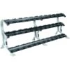 York Barbell 3 Tier ETS Saddle Rack For Pro Style Dumbbells 2 York Barbell 3 Tier ETS Saddle Rack For Pro Style Dumbbells -Fitness Equipment Sales Shop YorkBarbell3TierETSSaddleRackforProStyleDumbbells3DView