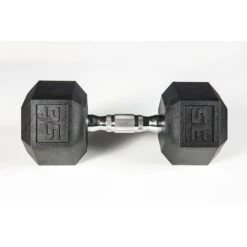 York Barbell 5-50lb Premium PVC Hex Dumbbell Set - Chrome Ergo Handle 20 York Barbell 5-50lb Premium PVC Hex Dumbbell Set - Chrome Ergo Handle -Fitness Equipment Sales Shop YorkBarbell5 50lbPremiumPVCHexDumbbellSet35lbs