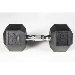 York Barbell 5-50lb Premium PVC Hex Dumbbell Set - Chrome Ergo Handle 21 York Barbell 5-50lb Premium PVC Hex Dumbbell Set - Chrome Ergo Handle -Fitness Equipment Sales Shop YorkBarbell5 50lbPremiumPVCHexDumbbellSet40lbs